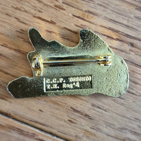 Buddy Holly Story Metal Pin Lapel Pin Gold - Picture 6 of 10